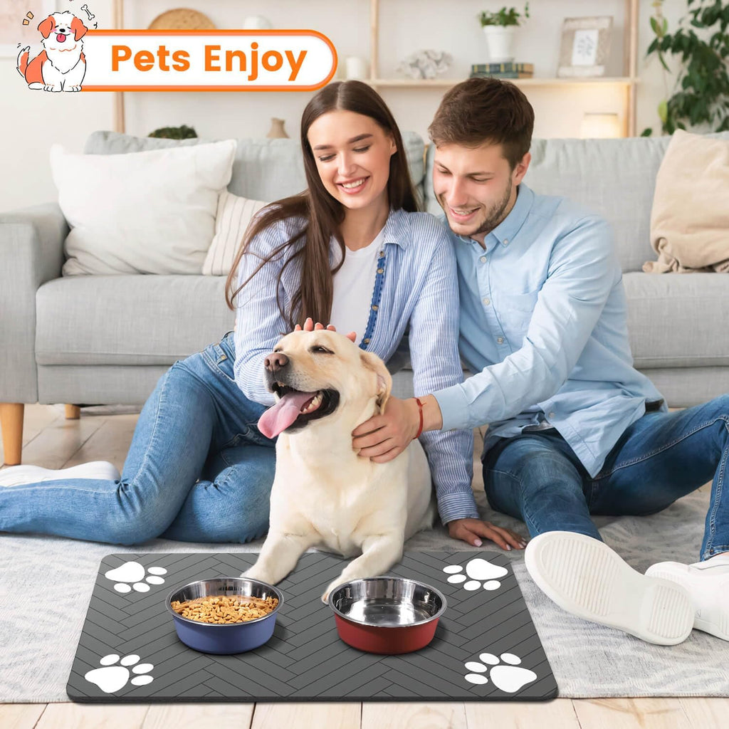 Slate Stripe Dining Mat