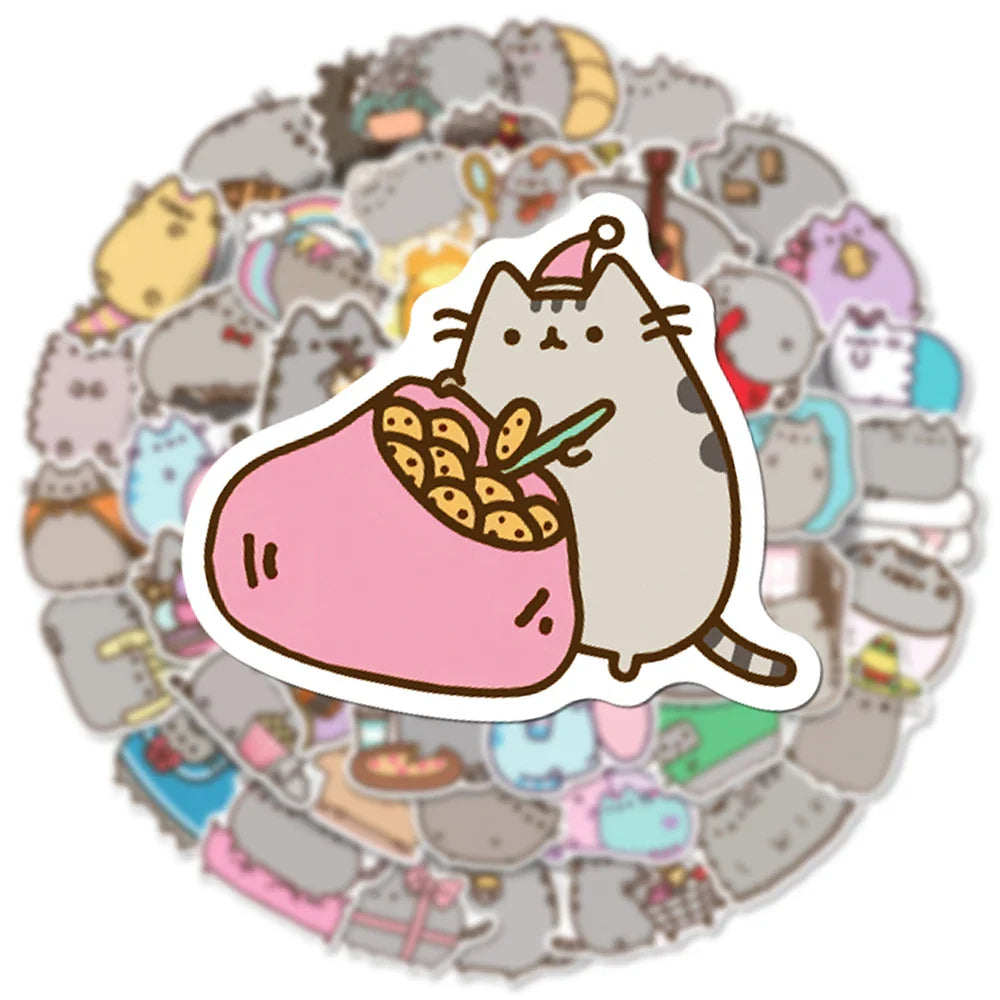 Chunky Cat Stickers
