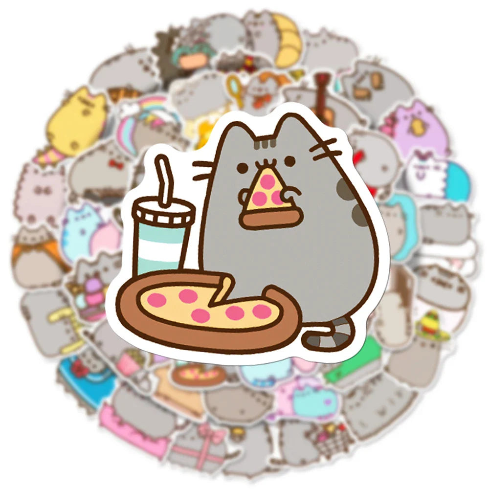 Chunky Cat Stickers