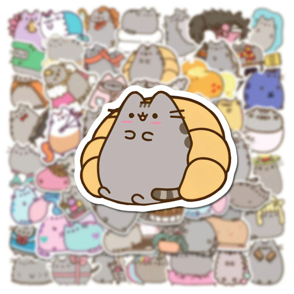 Chunky Cat Stickers