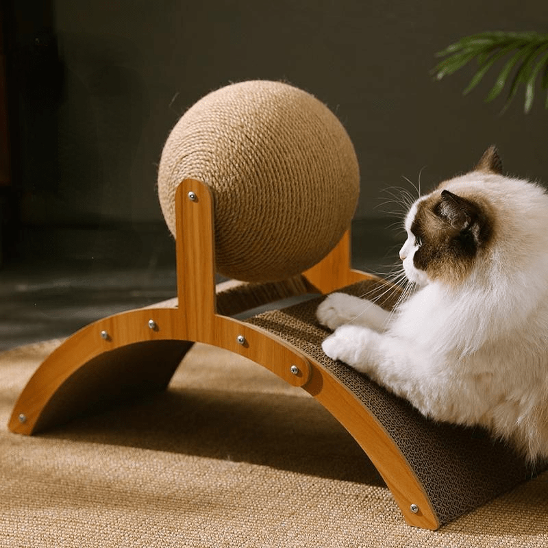 Sisal Wood Cat Scratcher
