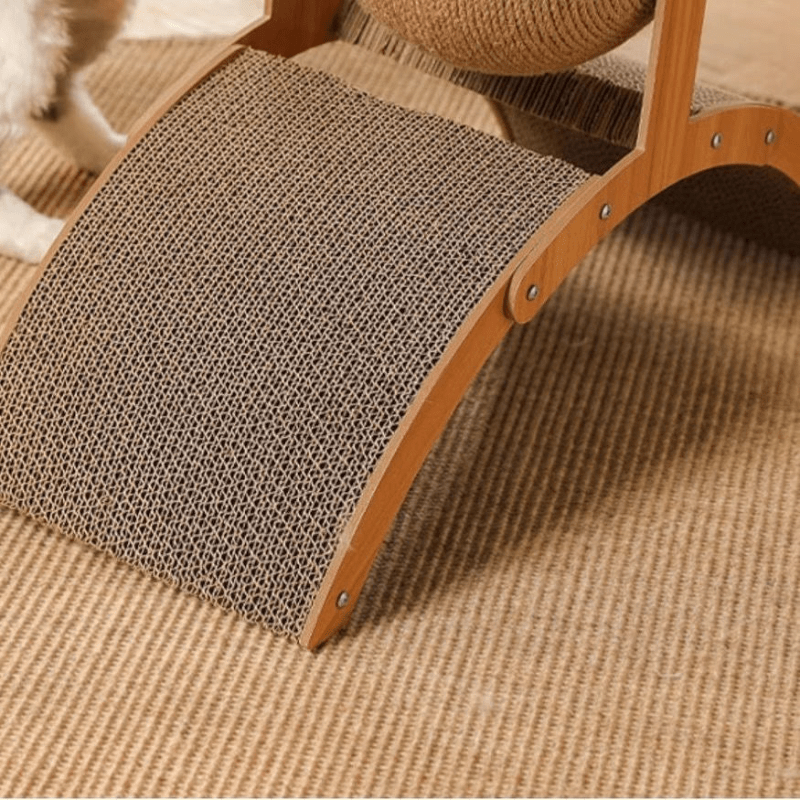 Sisal Wood Cat Scratcher
